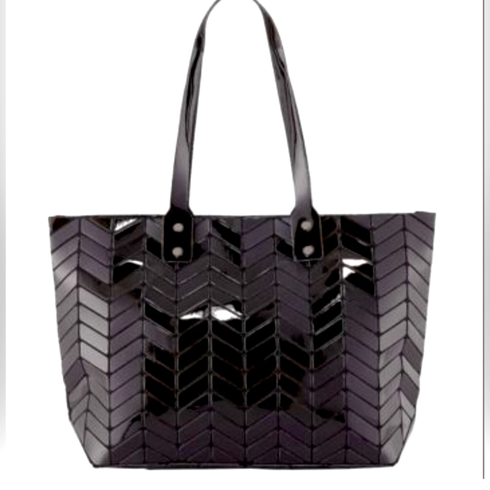 Euc Patrizia Luca Chevron Pattern Shiny Geometric… - image 1